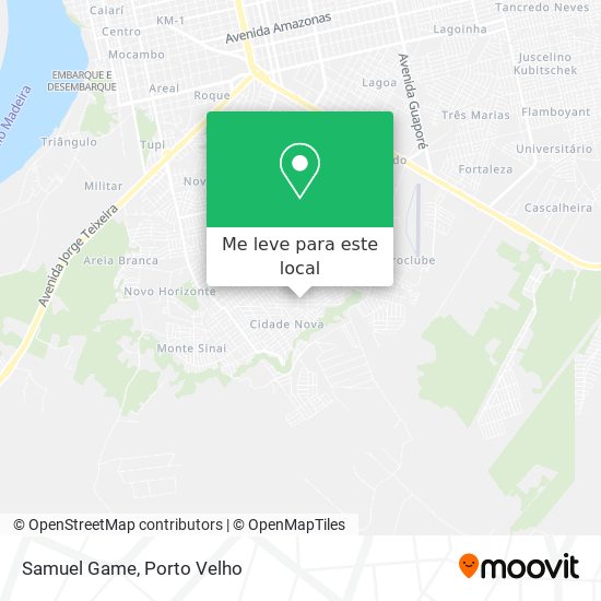 Samuel Game mapa