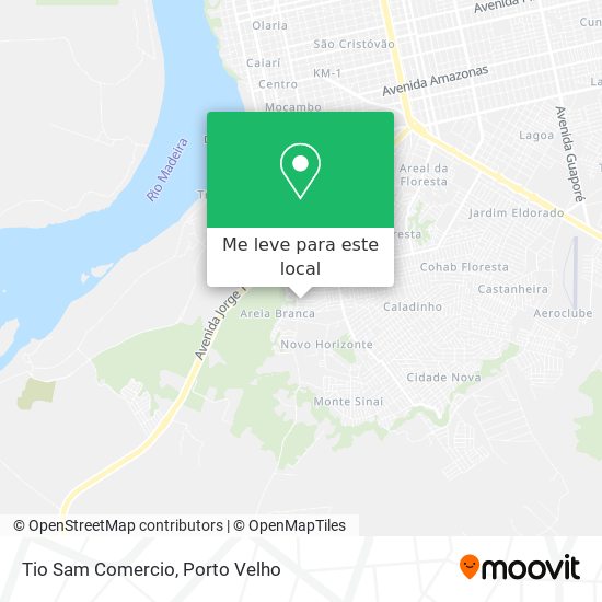 Tio Sam Comercio mapa