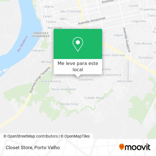 Closet Store mapa