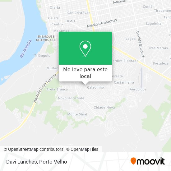Davi Lanches mapa