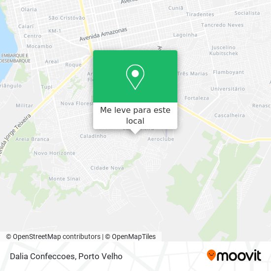 Dalia Confeccoes mapa