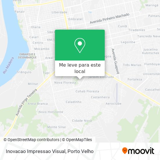 Inovacao Impressao Visual mapa