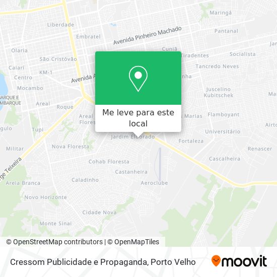 Cressom Publicidade e Propaganda mapa