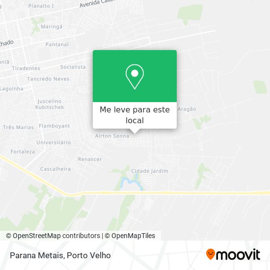 Parana Metais mapa