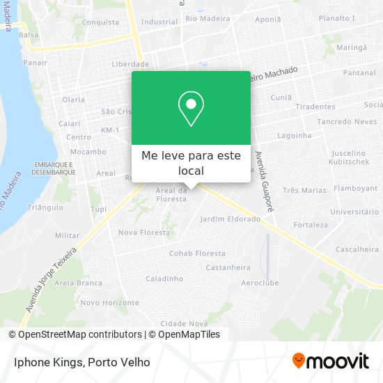 Iphone Kings mapa