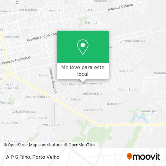 A P S Filho mapa