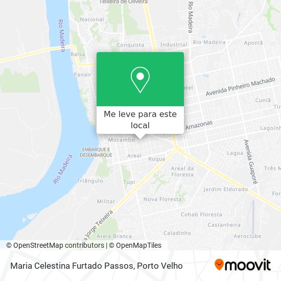 Maria Celestina Furtado Passos mapa