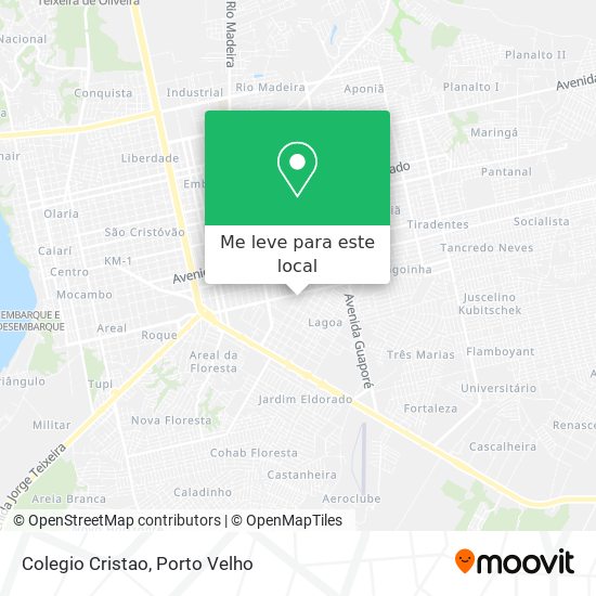 Colegio Cristao mapa