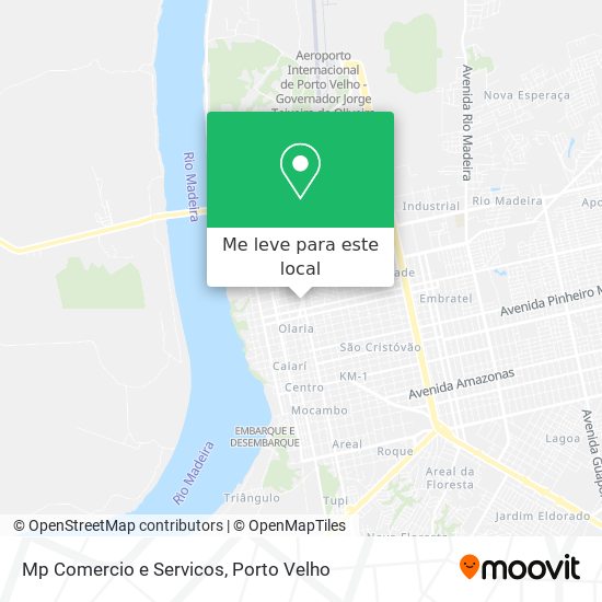 Mp Comercio e Servicos mapa