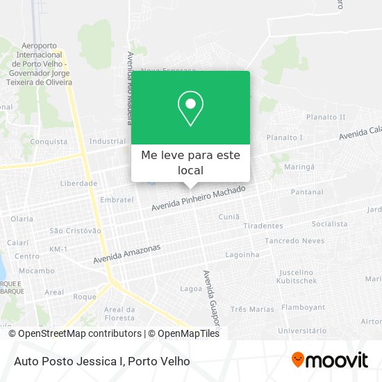 Auto Posto Jessica I mapa