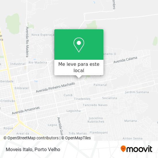 Moveis Italo mapa