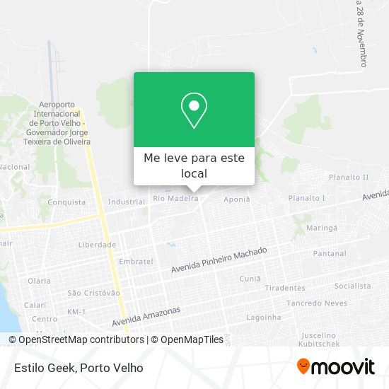 Estilo Geek mapa