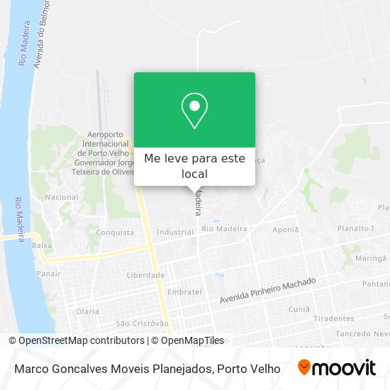 Marco Goncalves Moveis Planejados mapa