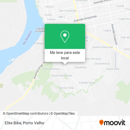 Elite Bike mapa