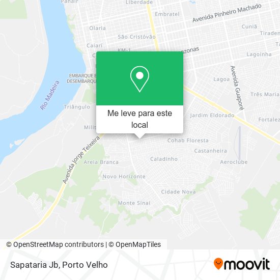 Sapataria Jb mapa