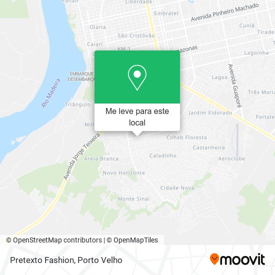 Pretexto Fashion mapa