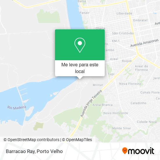 Barracao Ray mapa