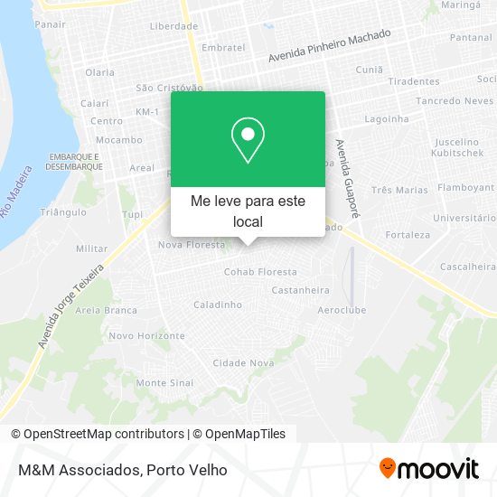 M&M Associados mapa