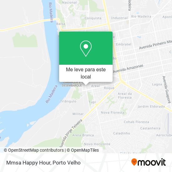 Mmsa Happy Hour mapa