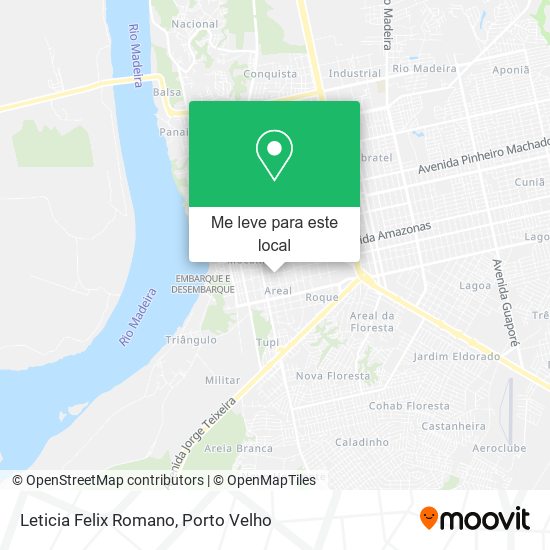 Leticia Felix Romano mapa