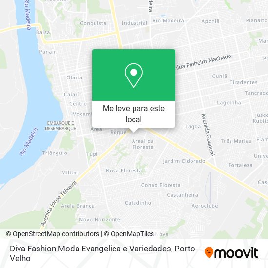 Diva Fashion Moda Evangelica e Variedades mapa