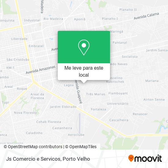 Js Comercio e Servicos mapa