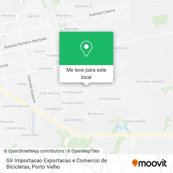 Glr Importacao Exportacao e Comercio de Bicicletas mapa