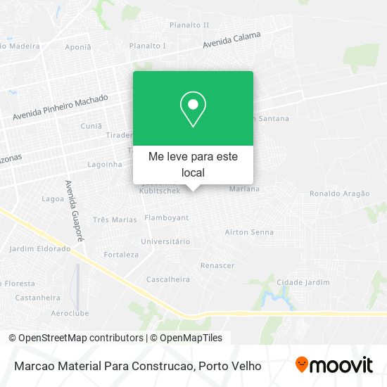 Marcao Material Para Construcao mapa