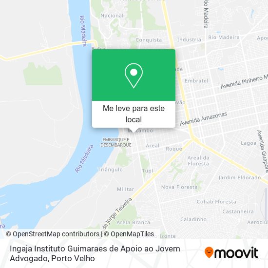 Ingaja Instituto Guimaraes de Apoio ao Jovem Advogado mapa