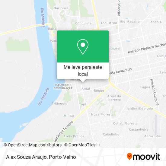 Alex Souza Araujo mapa