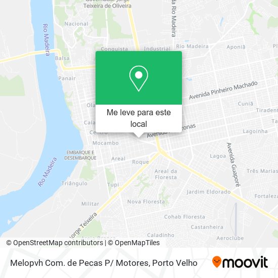 Melopvh Com. de Pecas P/ Motores mapa