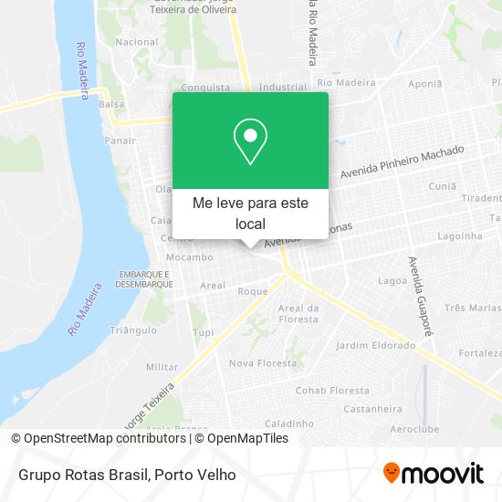 Grupo Rotas Brasil mapa