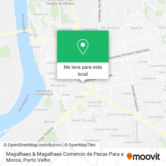 Magalhaes & Magalhaes Comercio de Pecas Para a Motos mapa