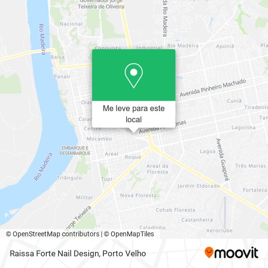 Raissa Forte Nail Design mapa