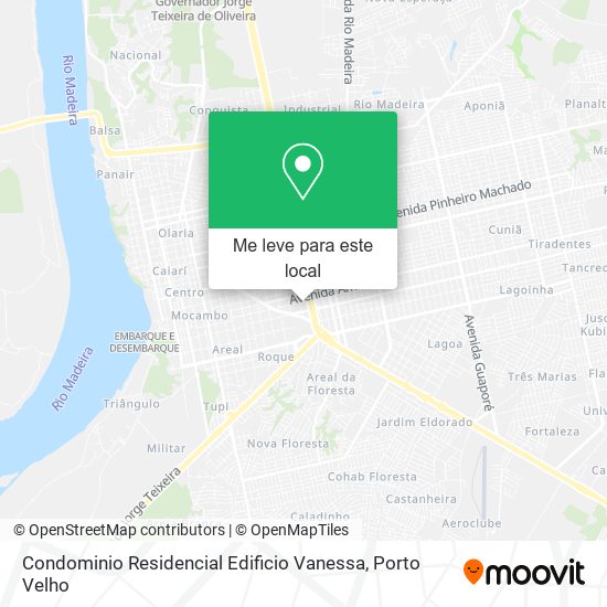 Condominio Residencial Edificio Vanessa mapa