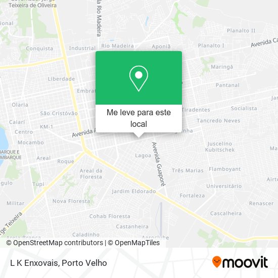 L K Enxovais mapa