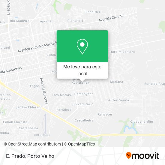 E. Prado mapa
