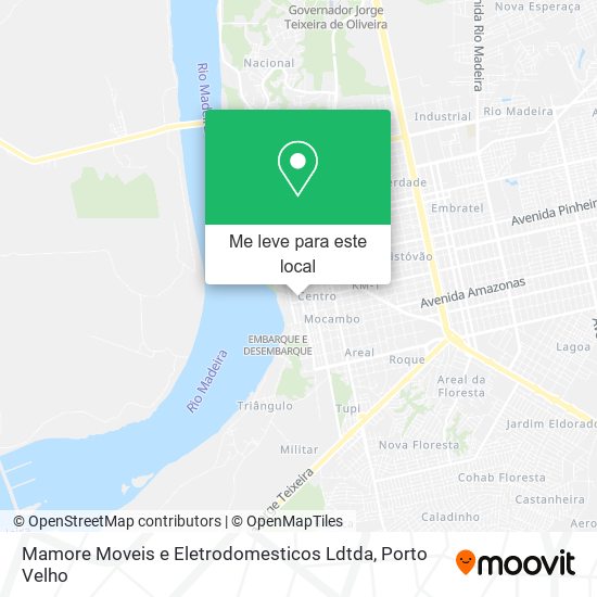 Mamore Moveis e Eletrodomesticos Ldtda mapa