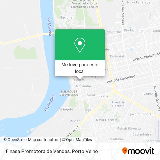 Finasa Promotora de Vendas mapa