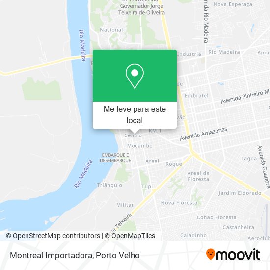 Montreal Importadora mapa