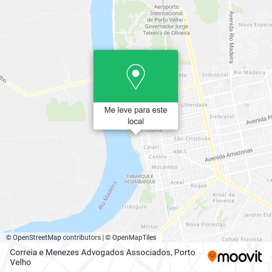 Correia e Menezes Advogados Associados mapa