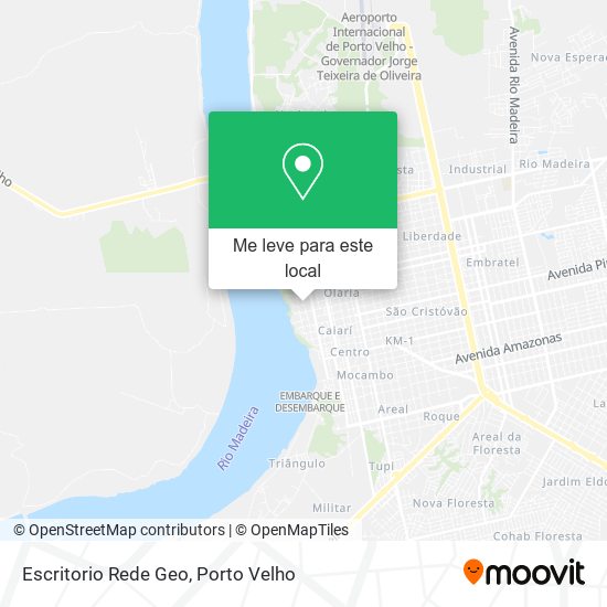 Escritorio Rede Geo mapa