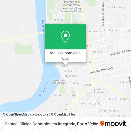 Cemca- Clinica Odontologica Integrada mapa