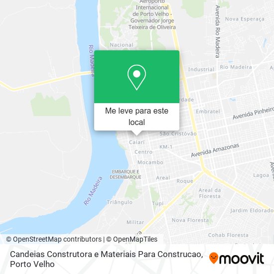 Candeias Construtora e Materiais Para Construcao mapa