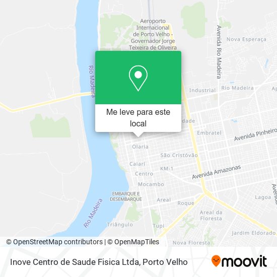 Inove Centro de Saude Fisica Ltda mapa