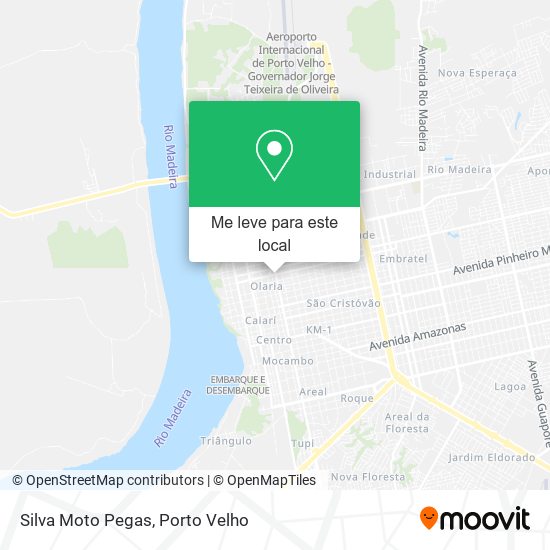 Silva Moto Pegas mapa