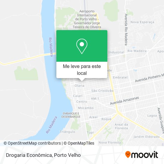 Drogaria Econômica mapa