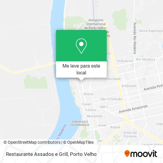Restaurante Assados e Grill mapa