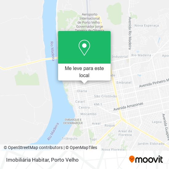 Imobiliária Habitar mapa