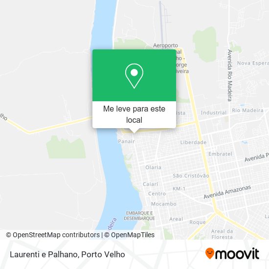 Laurenti e Palhano mapa